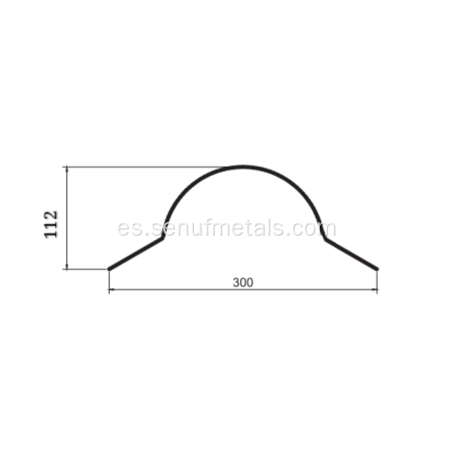 Máquina perfiladora en frío automática 115-300 Cap Ridge